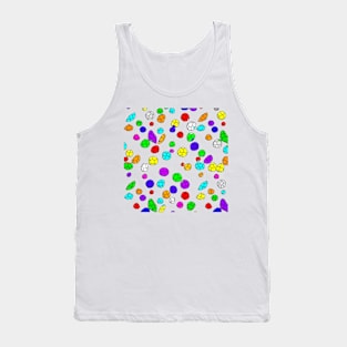 Abstract Dreams of Summer Fruit (MD23SMR006b) Tank Top